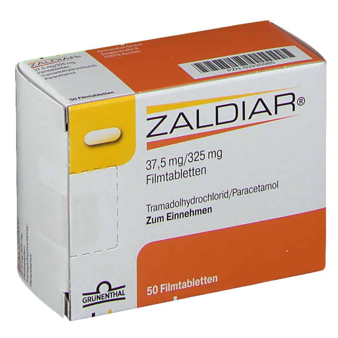 Zaldiar Tablets Uses, Dosage, Side Effects, Precautions & Warnings