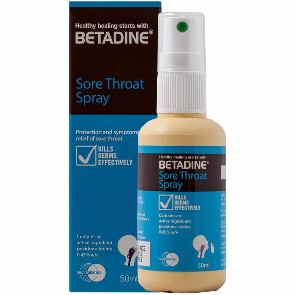 what is betadine mouthwash