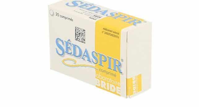 SEDASPIR, tablet, box of 2 tubes of 10