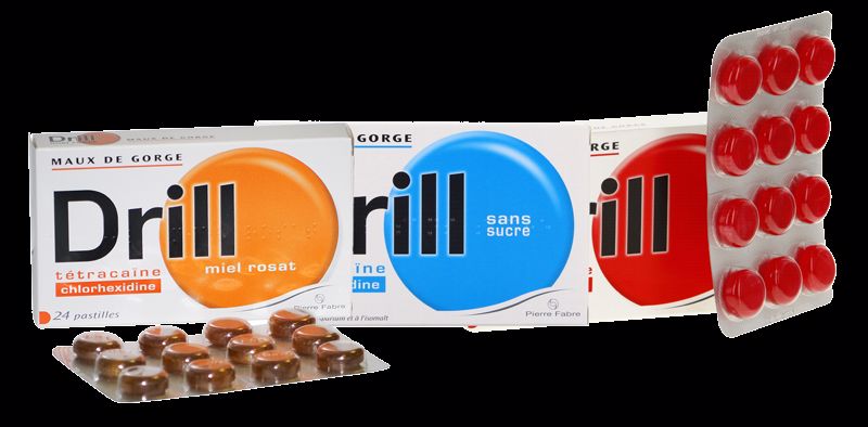 DRILL, lozenge, box of 24